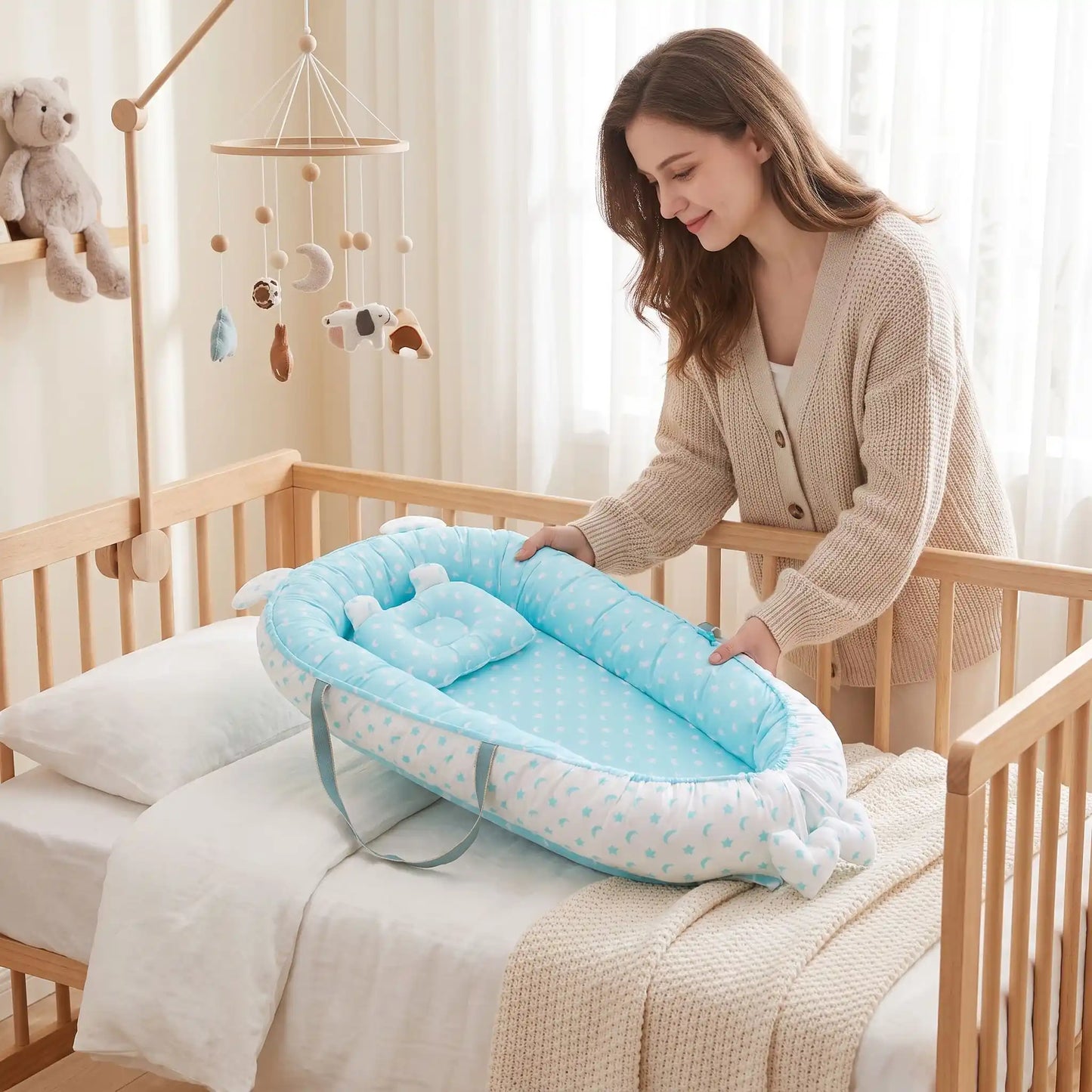 réducteur-de-lit-maman-insalle-lit-à-barreaux-chambre-bébé