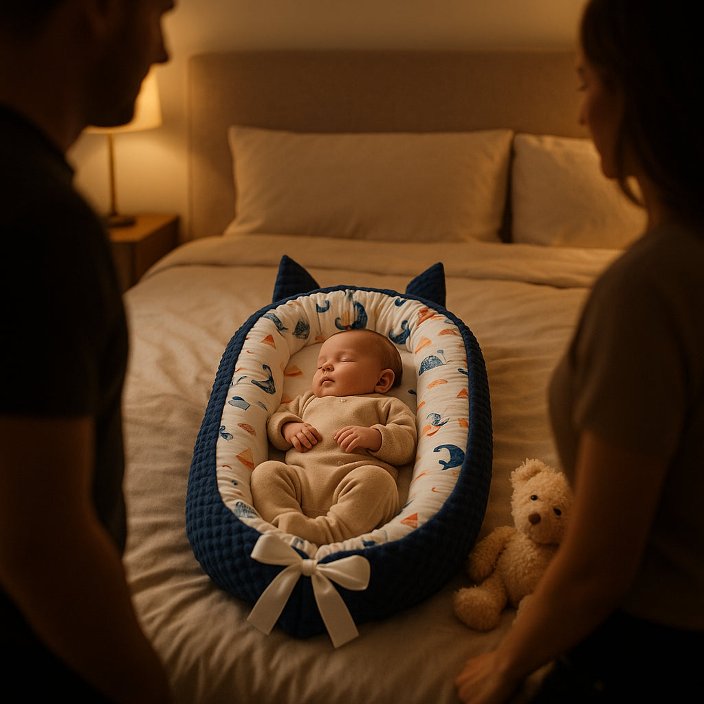 réducteur-de-lit-maman-papa-bébé-sieste