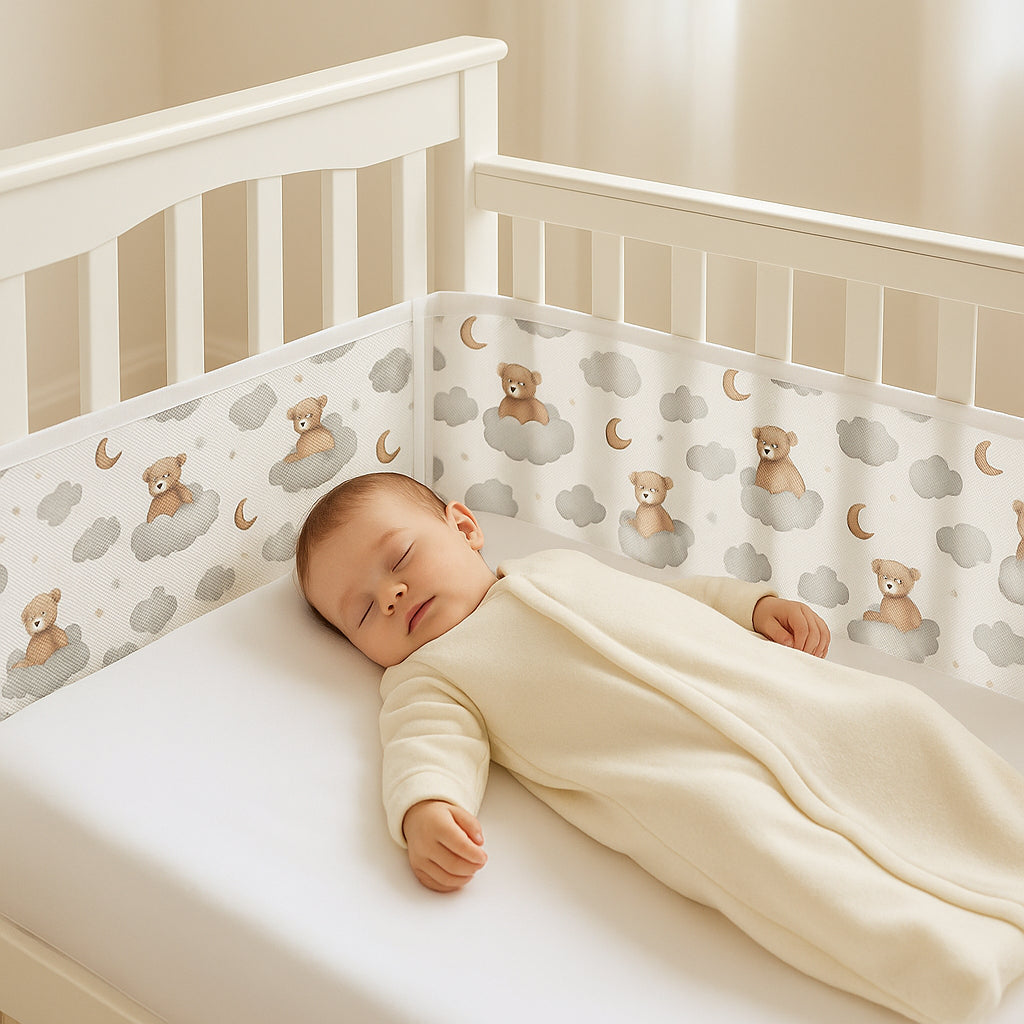 tour-de-lit-bébé-respirant-sommeil-sécuritaire