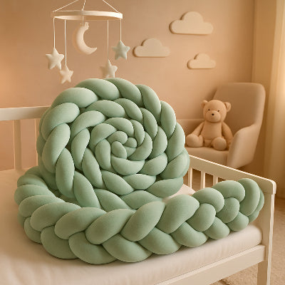 tresse-de-lit-bebe-enfant-chambre-vert-polyvalente