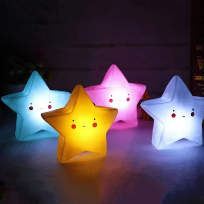 veilleuse-bébé-étoiles-colorées