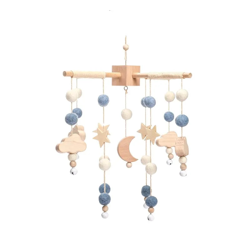 Mobile Pour Bébé - Nuages Lune et Étoiles