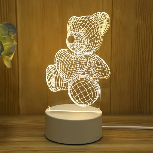 Ourson Veilleuse - Lumière LED Douce Ours
