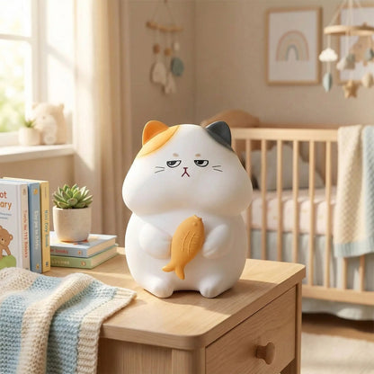 BEBE VEILLEUSE - Le petit chat gourmand