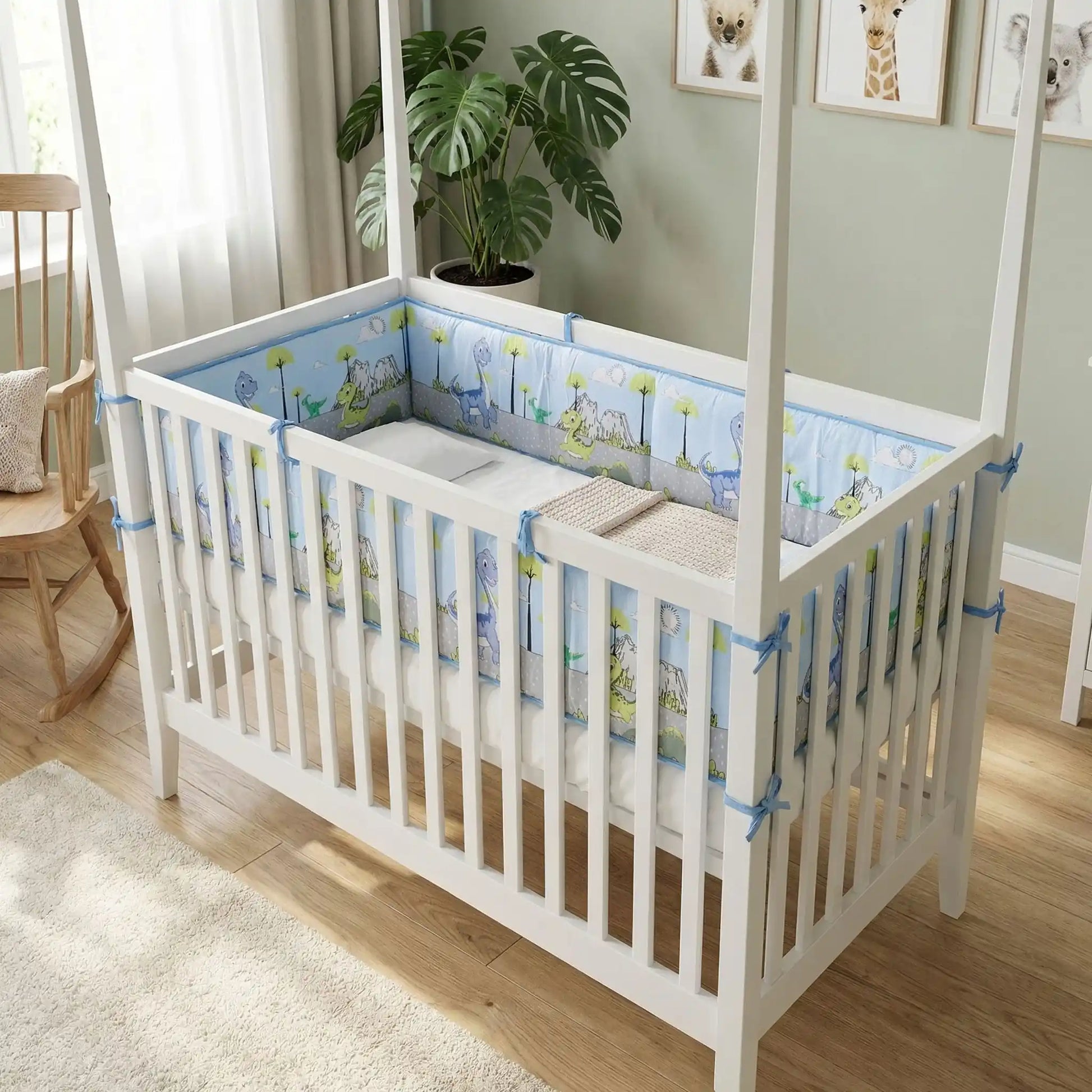 contour-de-lit-bebe-matériaux-hypoallergèniques-respirable-doux