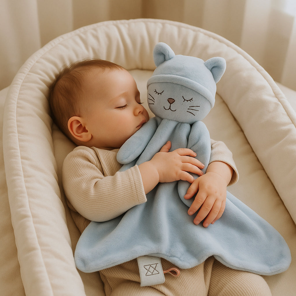 doudou-lapin-bleu-sommeil-serein-réconfort
