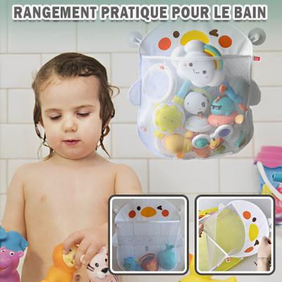 Jouet de bain bébé - Filet pour jouets - Nos petits papillons