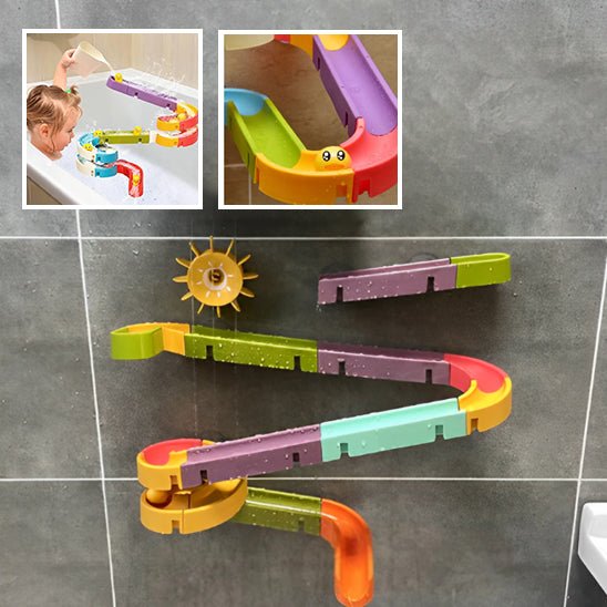 Jouet de bain bébé - SplachDuckSlide™ - Nos petits papillons