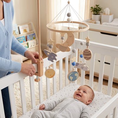 mobile-pour-bébé-sourire-maman-joie