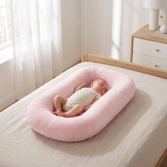 nid d'ange bébé sommeil sécurité lit à barreaux chambre