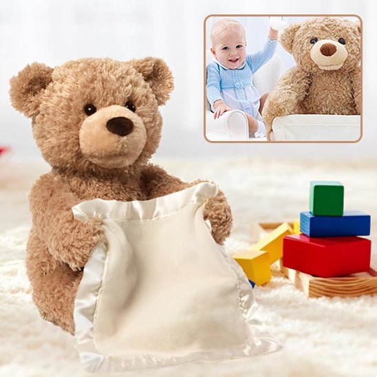 Peluche - Ours cache - cache - Nos petits papillons