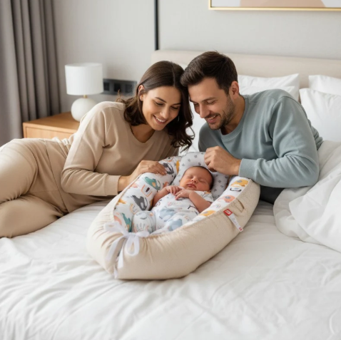 réducteur de lit cododo maman papa bébé sommeil lit adulte