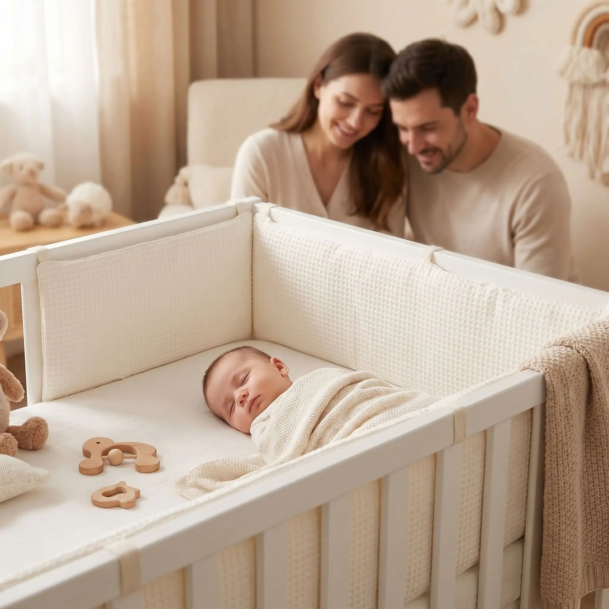 tour-de-lit-bebe-respirant-papa-maman-sérénité-sommeil-sécurité