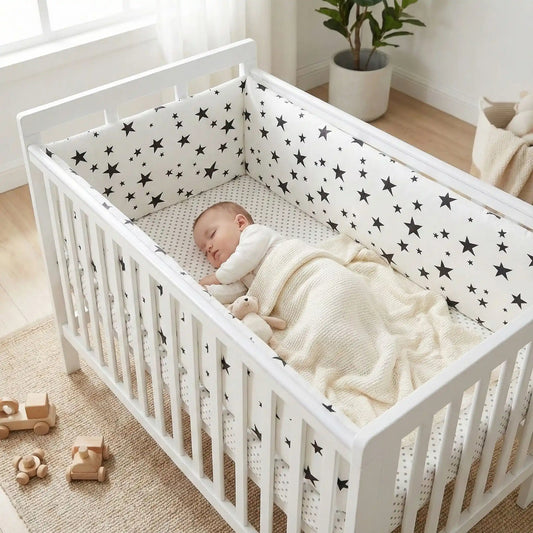 tour-de-lit-bébé-respirant-repos-sécurité-protection-matériaux-sécuritaires