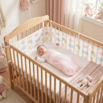 tour-de-lit-bebe-respirant-sommeil-sécurité-maille-respirante