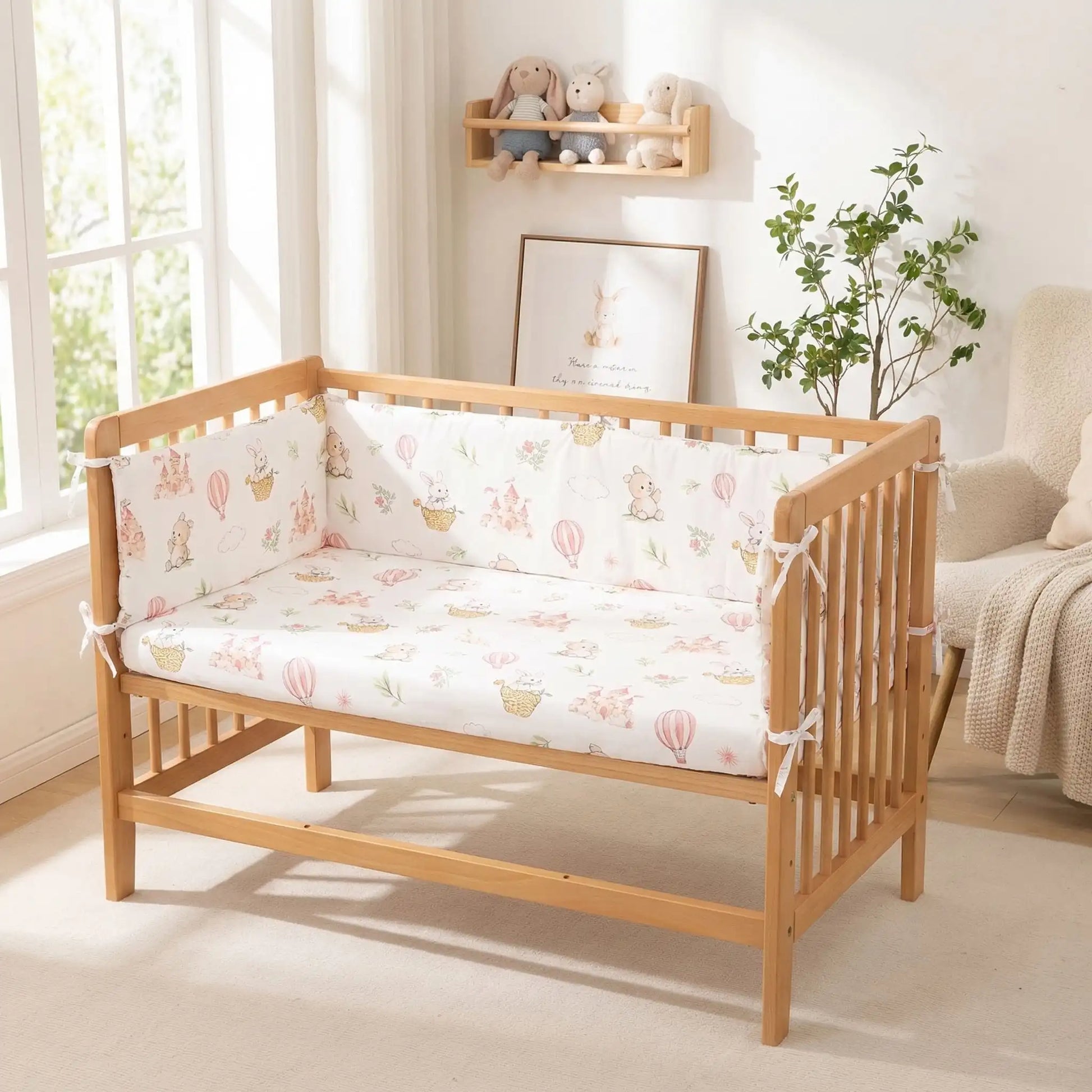 tour-de-lit-pare-choc-accessoire-de-péiculture-chambre-bébé