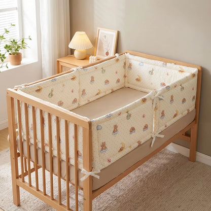 tour de lit pare chocs lit barreaux chambre bébé
