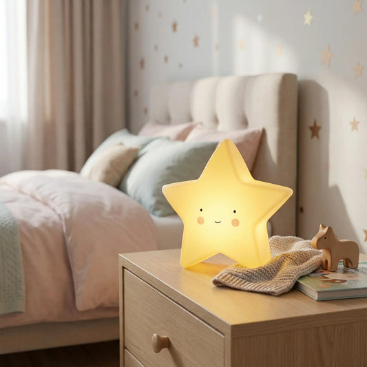 Veilleuse Bébé - HappyYellowStar
