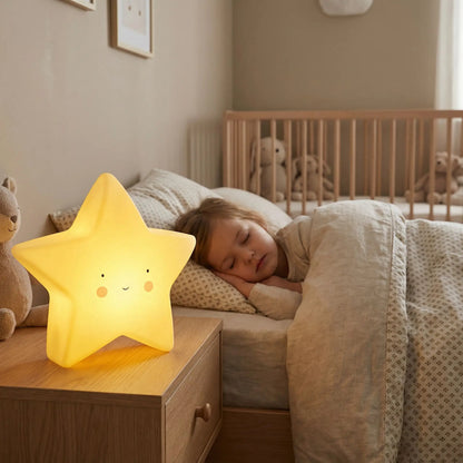 Veilleuse Bébé - HappyYellowStar