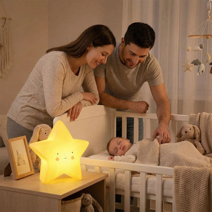 Veilleuse Bébé - HappyYellowStar