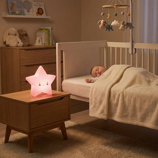 VEILLEUSE BEBE - PinkHappyStar