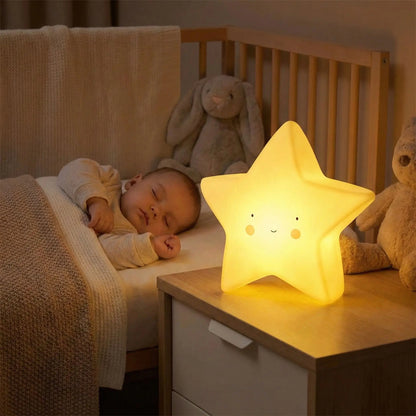 Veilleuse Bébé - HappyYellowStar