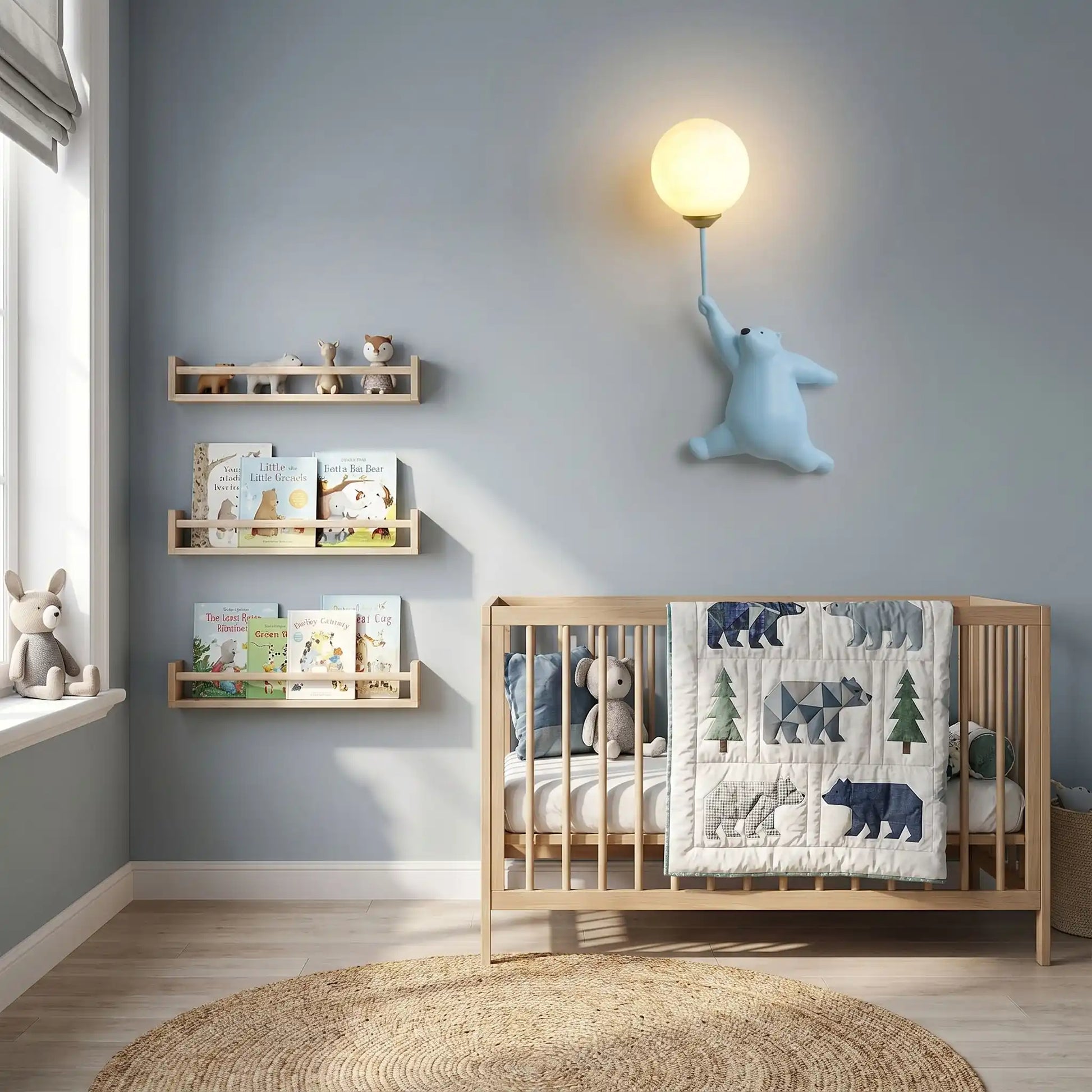 veilleuse-ourson-murale-chambre-garçon