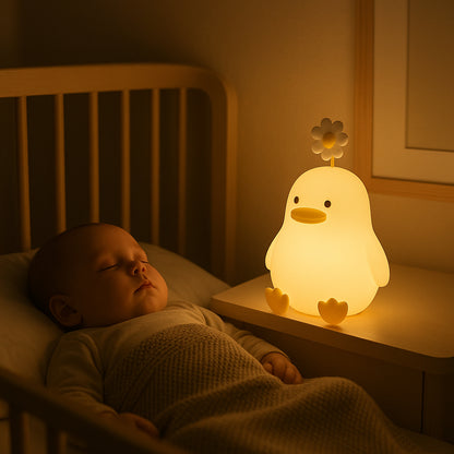 veilleuse-poussin-bébé-sommeil-serein