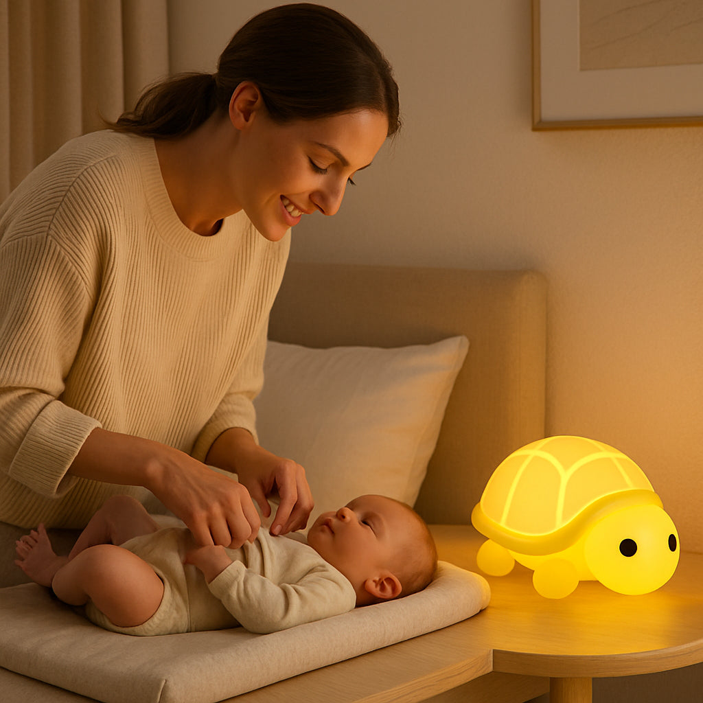 veilleuse-tortue-maman-change-bébé